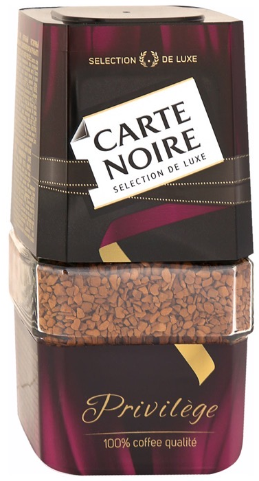Кофе растворимый Carte Noire Privilege, Арабика, 95г