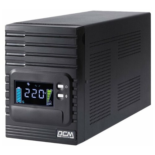 ИБП Powercom Smart King Pro+ SPR-2000 LCD, 1600Вт 2000ВА, black ибп powercom smart king pro spr 2000 lcd черный