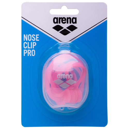 фото Зажим для носа arena strap nose clip pro pink-pink, 95212 091