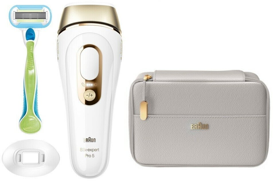 Фотоэпилятор Braun PL5154 Silk-expert IPL Pro 5 + бритва Venus Embrace