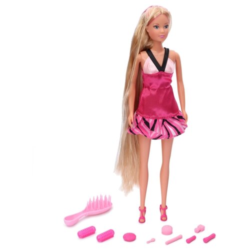 Кукла STEFFI Штеффи-супер длинные волосы в ассортименте кукла steffi love штеффи супер длинные волосы 5734130 розовый