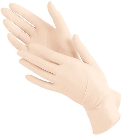 фото Перчатки виниловые одноразовые Paclan нестерильные (Прозрачные, Размер M, 10 шт)