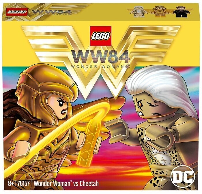 Конструктор LEGO DC Wonder Woman 76157 Чудо-женщина против Гепарды