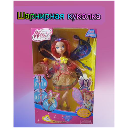 Кукла Winx с крыльями шарнирная, в подарочной коробке