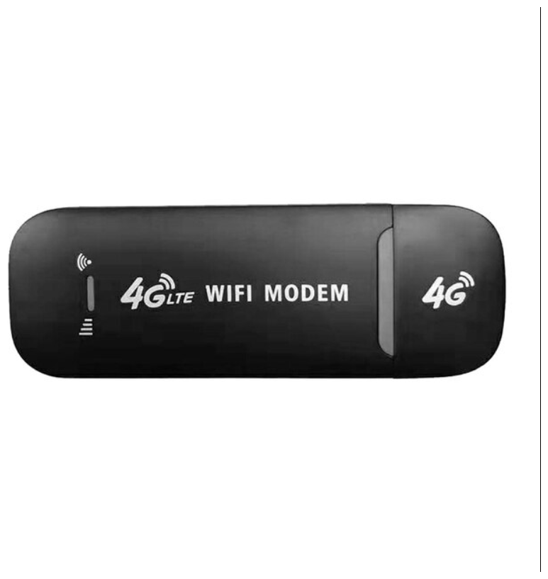 Модем роутер 4G LTE / USB модем черный, с раздачей интернета на любые устройства, 150Мбит, вставь сим карту и пользуйся