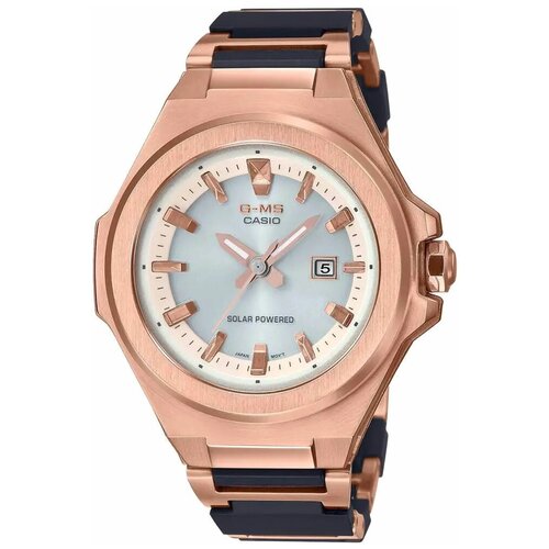 Наручные часы CASIO Baby-G Наручные часы Casio Baby-G MSG-S500CG-1A женские, кварцевые, секундомер, противоударные, водонепроницаемые, черный  - купить