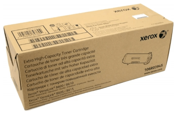 Тонер-картридж Xerox 106R03945 для Xerox VL B600/B605/B610/B615 46700стр Черный