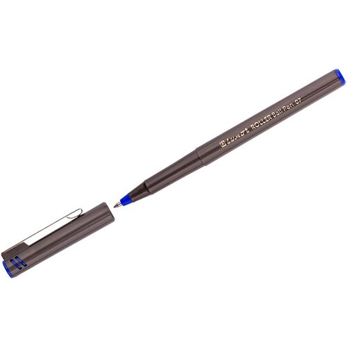 Комплект 12 шт, Ручка-роллер Luxor синяя, 0.7мм, одноразовая ручка роллер с чернилами на водной основе 0 7мм penac liqroller синяя