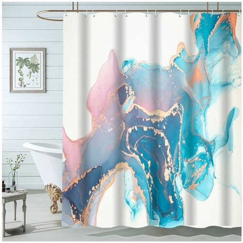 Штора для ванной комнаты 180x200