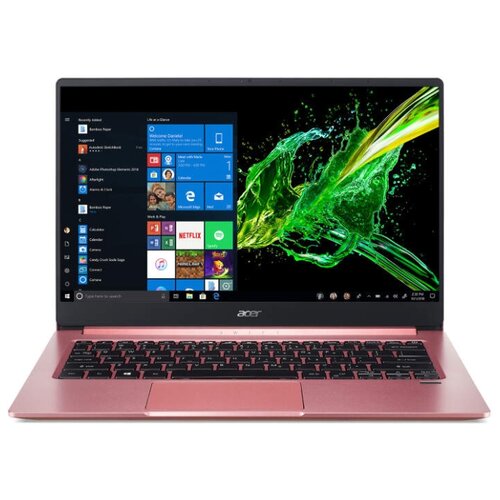 фото Ноутбук acer swift 3 sf314-57-527s (nx.hjker.008), розовый