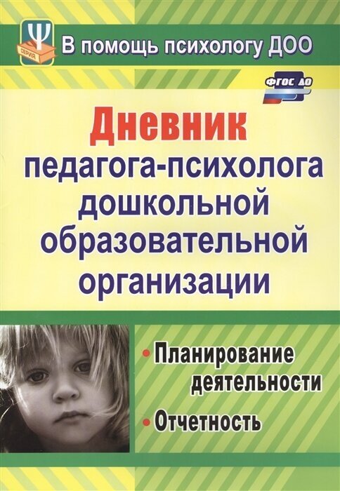 Дневник педагога-психолога дошкольного образовательного организации. Планирование деятельности, отчетность