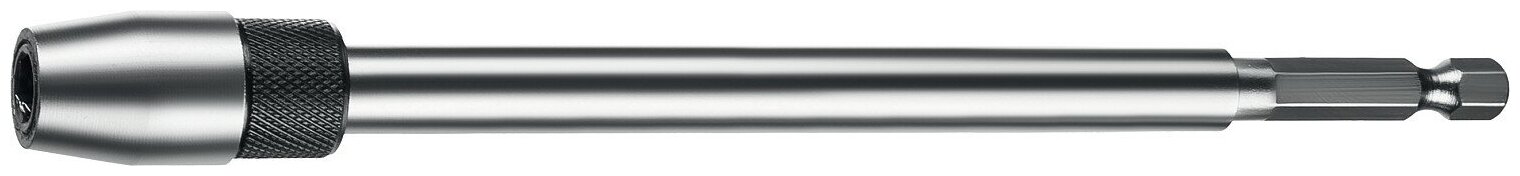 ЗУБР 150мм, удлинитель с быстросъемным устройством для сверл перовых, хвостовик HEX 1/4″ - фотография № 1