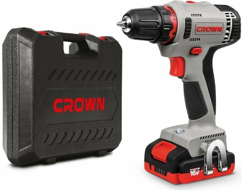 Дрель-шуруповерт аккумуляторная CROWN PROFESSIONAL CROWN CT21092H-2 BMC