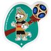 Магнит MILAND FIFA 2018 - Забивака Германия