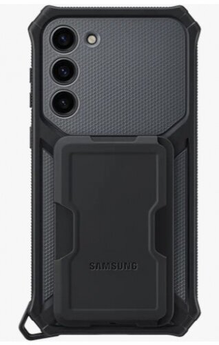 Чехол Samsung для Galaxy S23+, Rugged Gadget Case, титан (EF-RS916CBEGRU)