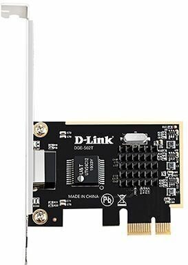 Сетевой адаптер Gigabit Ethernet D-Link DGE-562T PCI Express x1 [dge-562t/a]