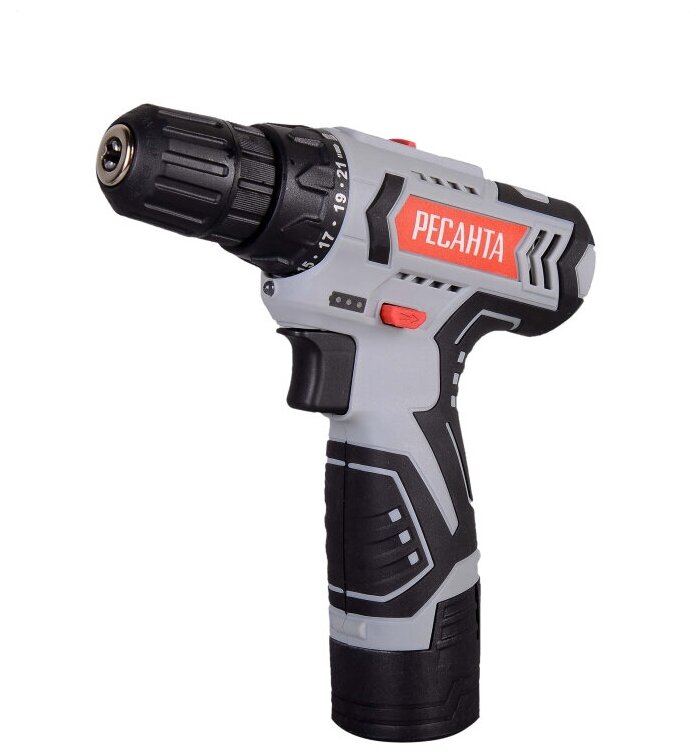 фото Аккумуляторная дрель-шуруповерт Ресанта ДА-12-2Л