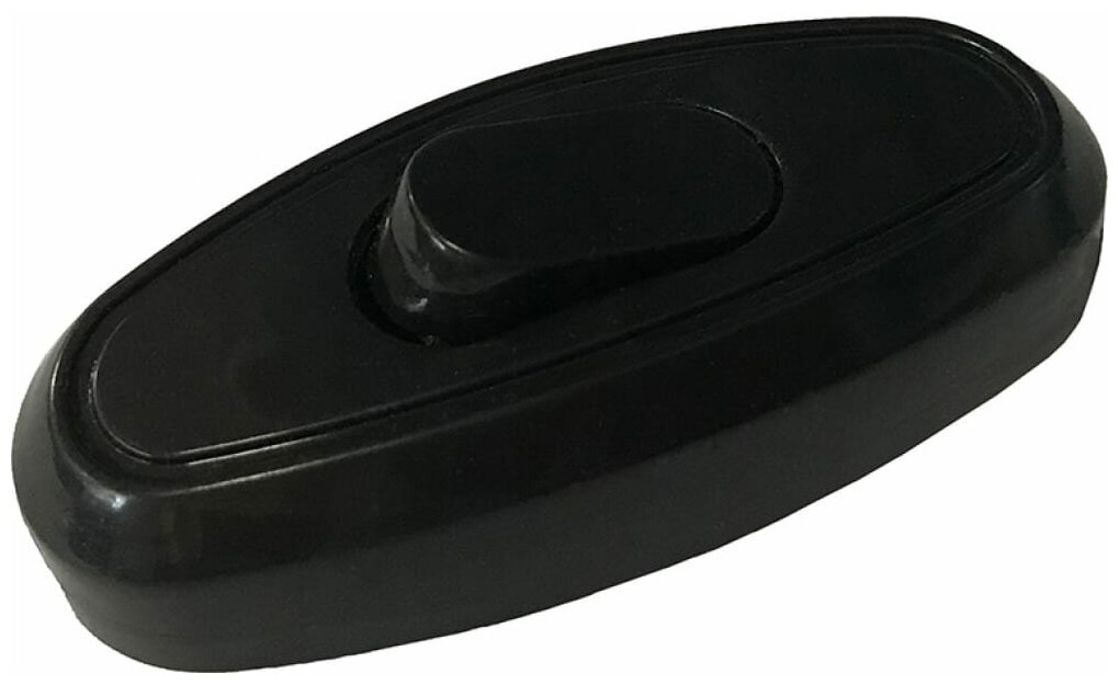 выключатель на шнур DUWI 6А 250В черный - фото №3