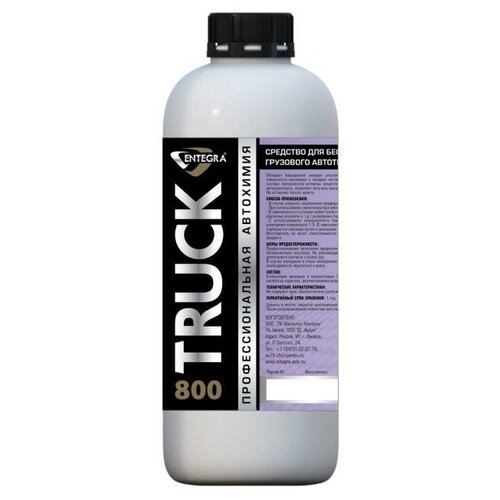 Entegra TRUCK 800 Автошампунь для бесконтактной мойки, 1 л.
