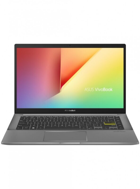 Asus 14" Ноутбук ASUS Vivobook S14 S433JQ-EB076T (1920x1080, Intel Core i5 1 ГГц, RAM 8 ГБ, SSD 512 ГБ, GeForce MX350, Windows 10 Home), 90NB0RD4-M03620