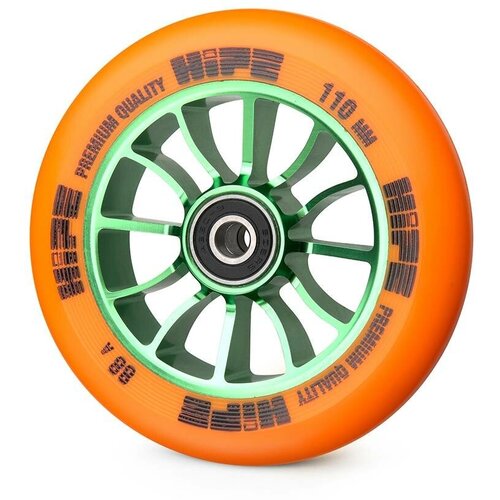 фото Колесо hipe h01 110мм green/orange