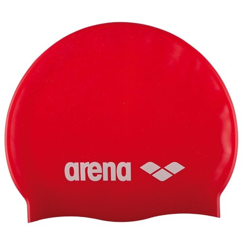 Шапочка для плавания Arena Classic Silicone, красная