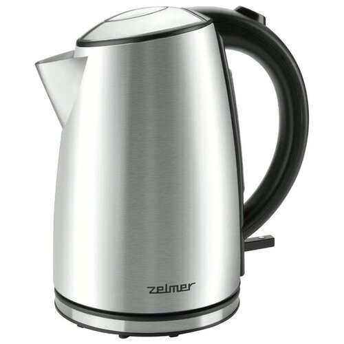 фото Чайник zelmer zck1274, серебристый/черный