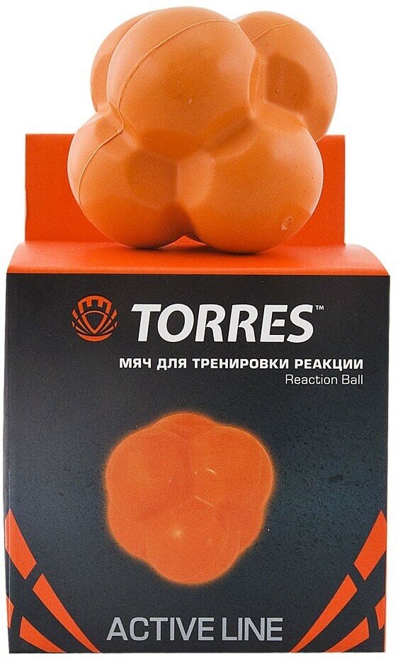 Мяч для тренировки реакции Torres Reaction Ball Tl0008, диаметр 8 см