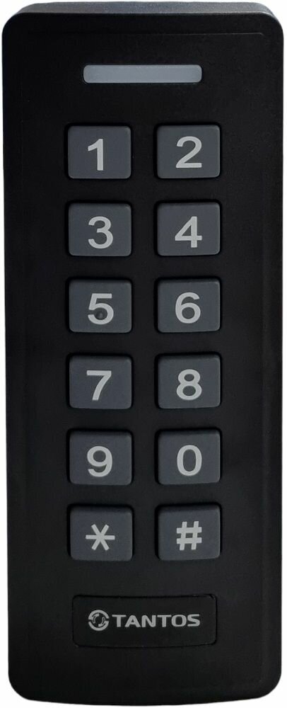 Кодонаборная панель со встроенным контроллером доступа Tantos TS-KBD-EM2 Plastic
