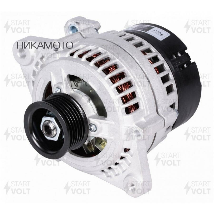 STARTVOLT LG0411 Генератор ЗАЗ SENS (02-)/1102 (под ГУР) 140A