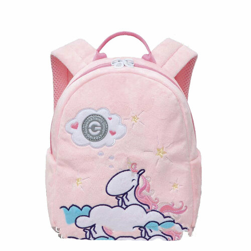 Детский рюкзак GRIZZLY RK-379-1 розовый, 20х25х10