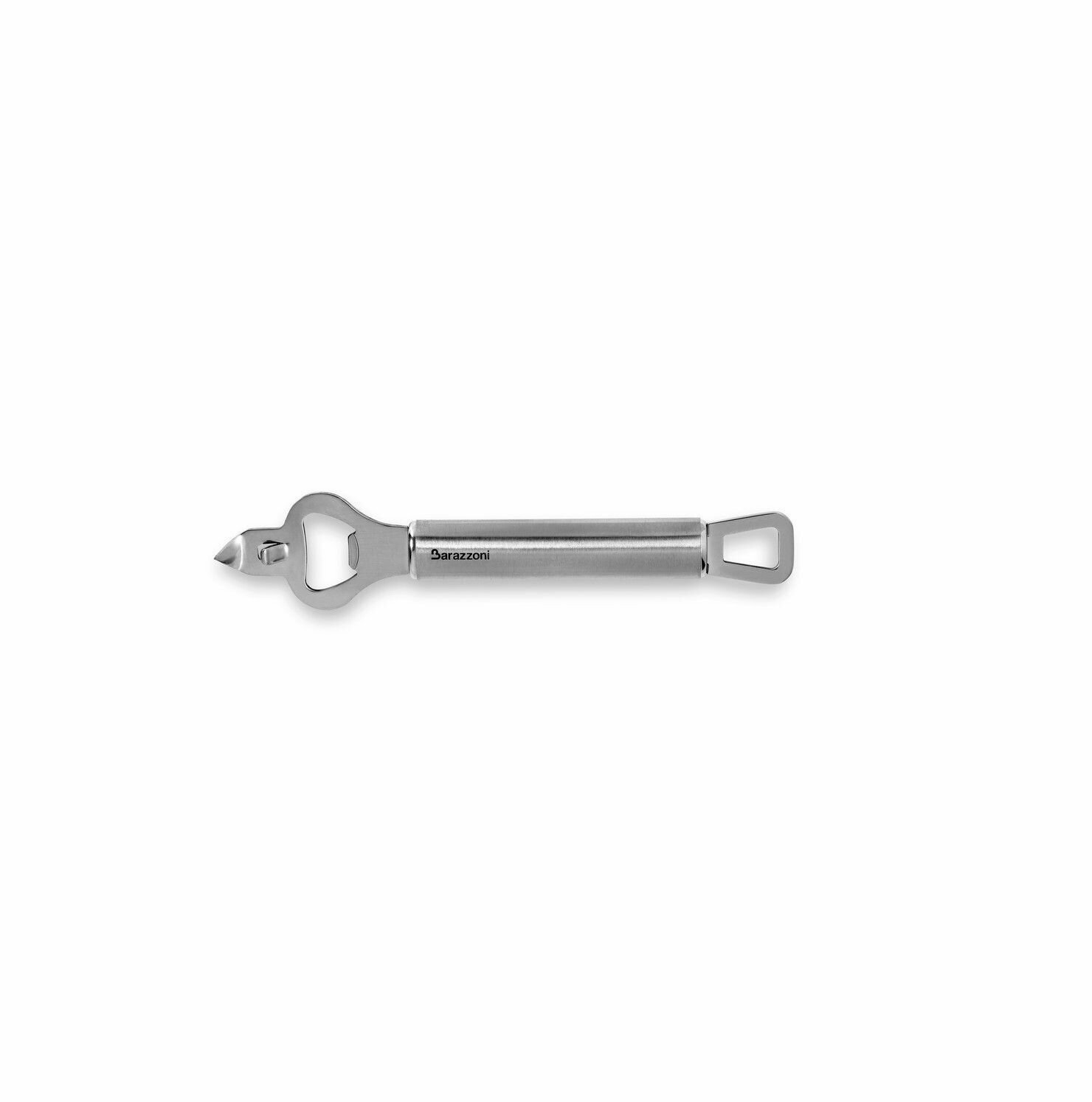 Открывалка для бутылок с кроун-пробкой Barazzoni My Utensil Bottle Opener, 20 см, нержавеющая сталь 18/10, цвет серебристый