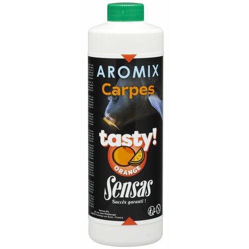 Ароматизатор Sensas AROMIX Carp Tasty Orange 0.5l (74631) ароматизатор интерьерный frocsh жидкий апельсин 90мл