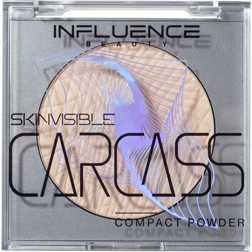 Пудра компактная для лица INFLUENCE BEAUTY SKINVISIBLE CARCASS тон 03