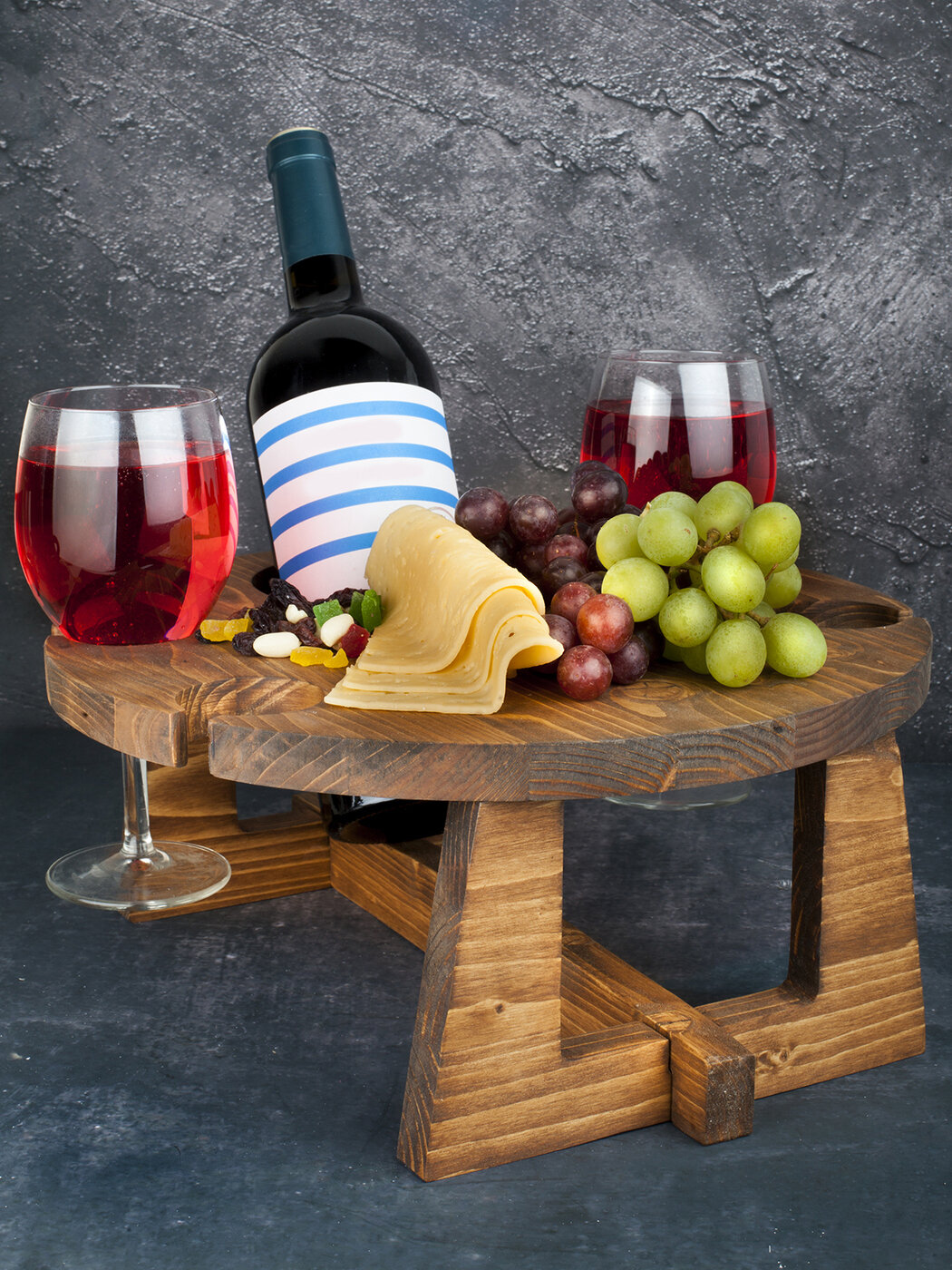 Винница /столик для вина/ подставка для вина/ поднос/ винный столик