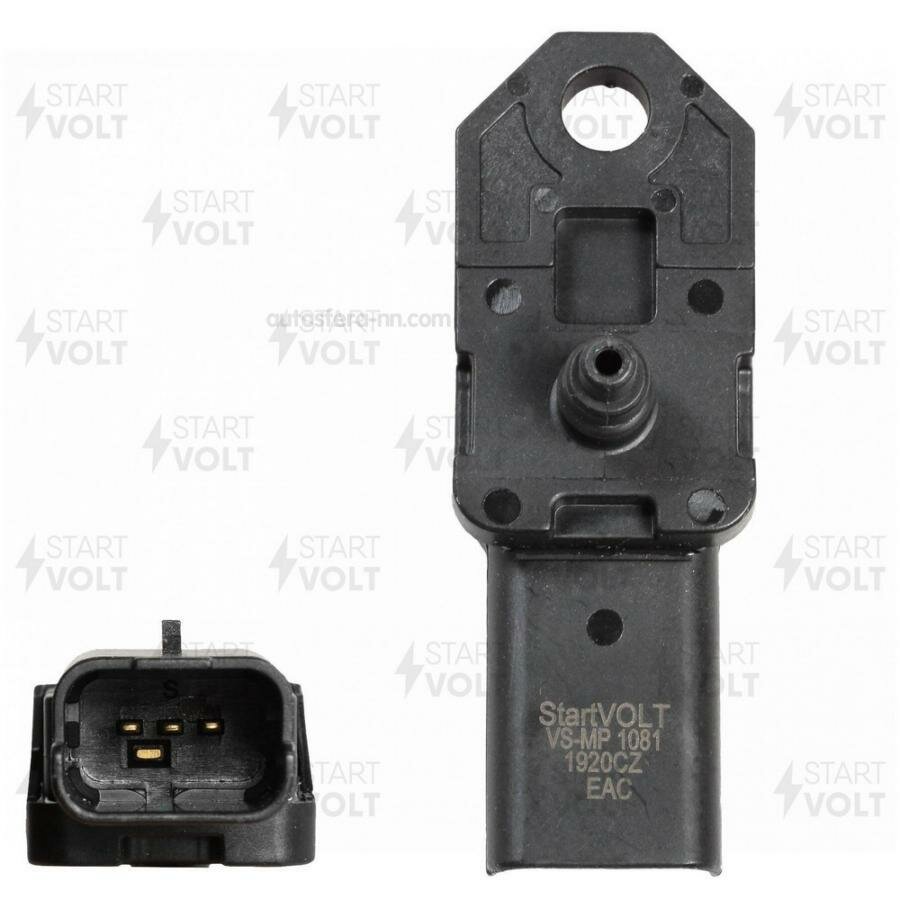 STARTVOLT VSMP1081 Датчик абсолют. давления для а/м Ford Focus II (04-) 1.6T/Peugeot Partner (08-) 1.6D STARTVOLT VS-MP 1081