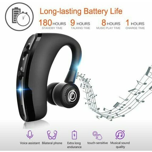 Гарнитура наушник беспроводная szKosTon V9 bluetooth 50 с микрофоном супер звук для смартфонов или телефонов 109000₽