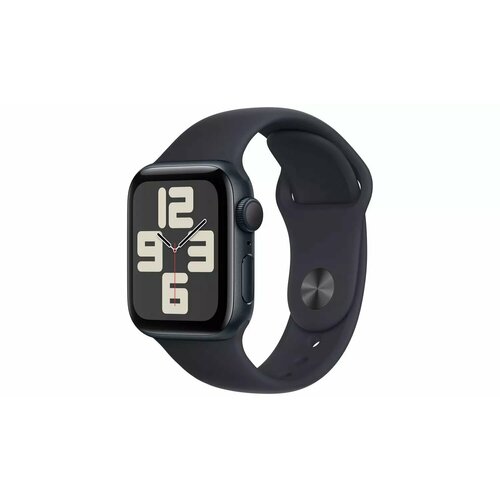 Умные часы Apple Watch Series SE Gen 2 2023 40 мм Aluminium Case GPS midnight Sport Band 34780₽