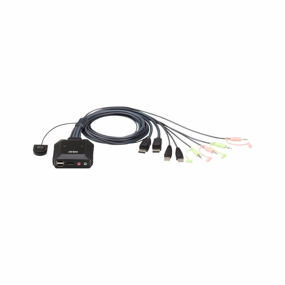Переключатель KVM (КВМ) ATEN CS22DP (CS22DP-AT)