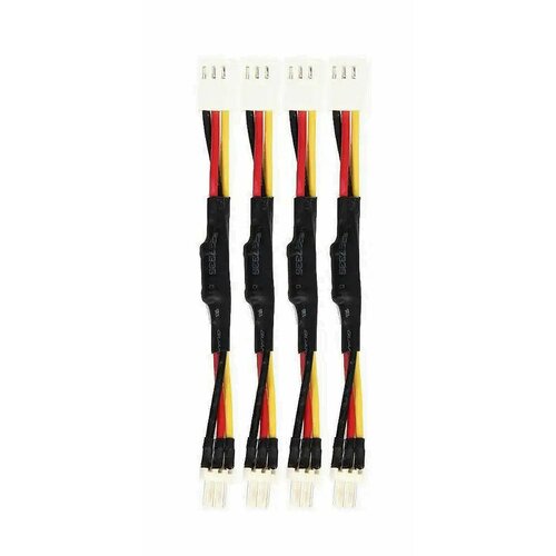 Адаптер понижающий обороты кулера 3 pin 4шт.