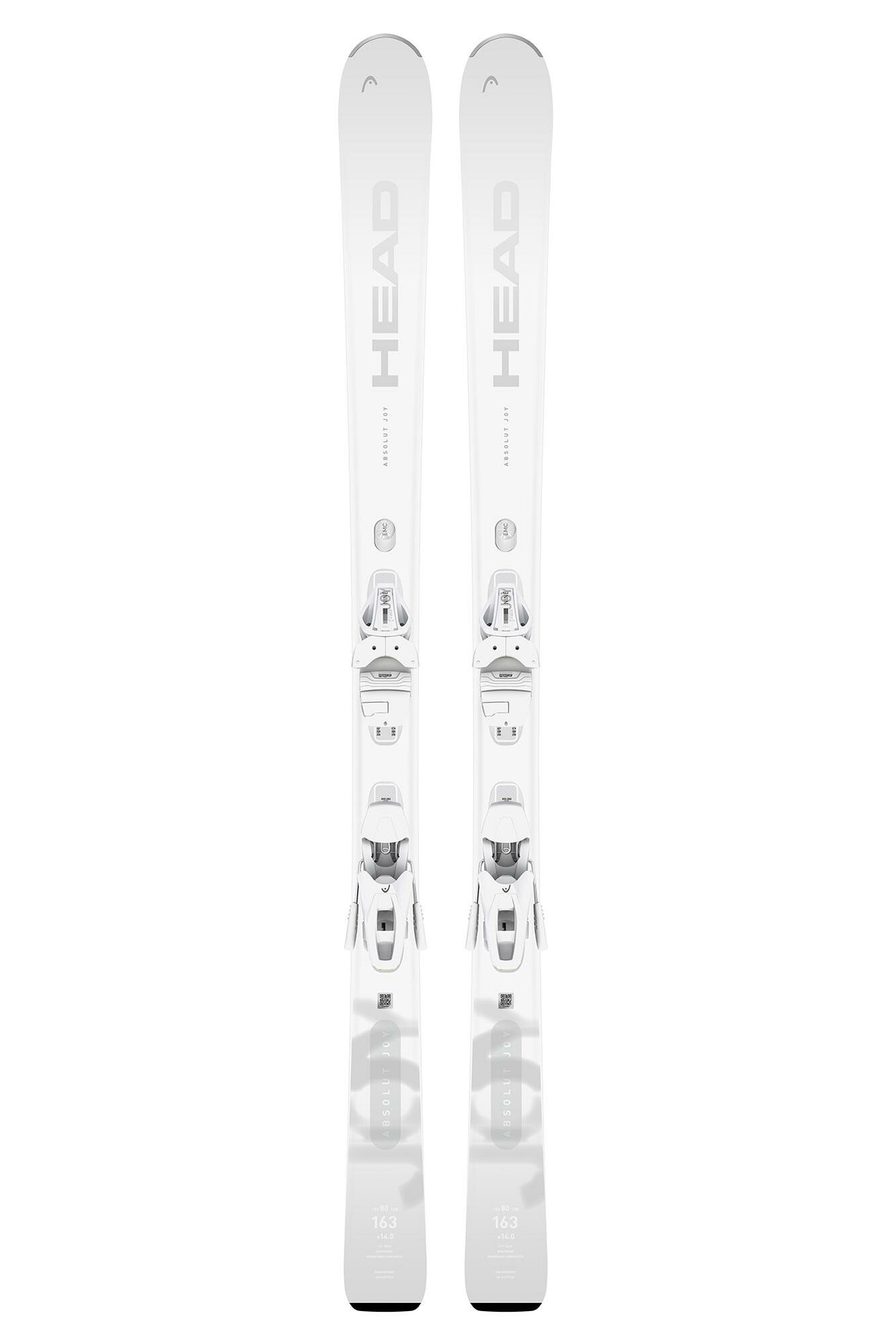 Горные лыжи с креплениями HEAD e.Absolut Joy SLR Joy Pro+JOY 9 GW SLR BR 85 [H] White (см:163)