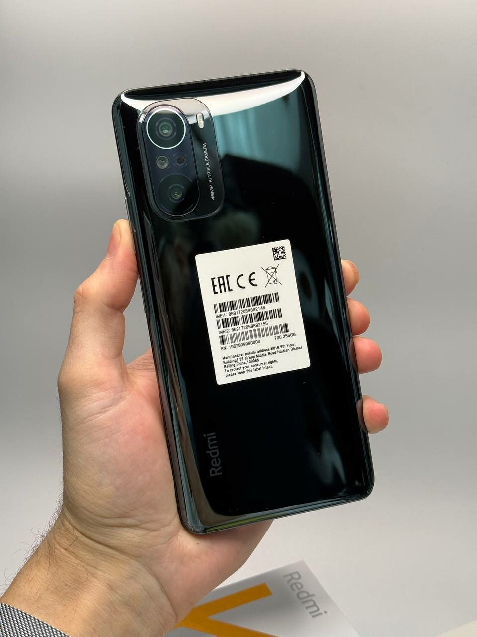 Xiaomi Redmi K40 6/128gb Черный