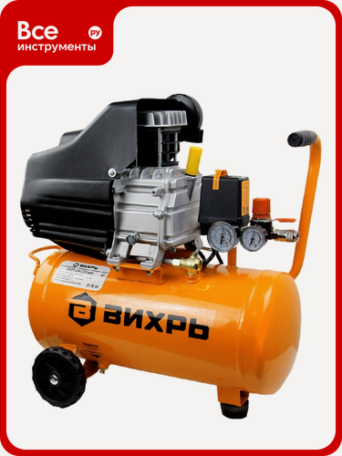 Изображение товара Компрессор Вихрь КМП-24/230АМ 74/3/11, 1600 Вт, для использования во время