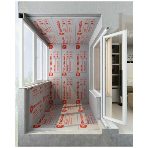 Утеплитель из экструзионного пенополистирола Технониколь ХРS техноплекс 1180х580х50-L 1 плита 999₽