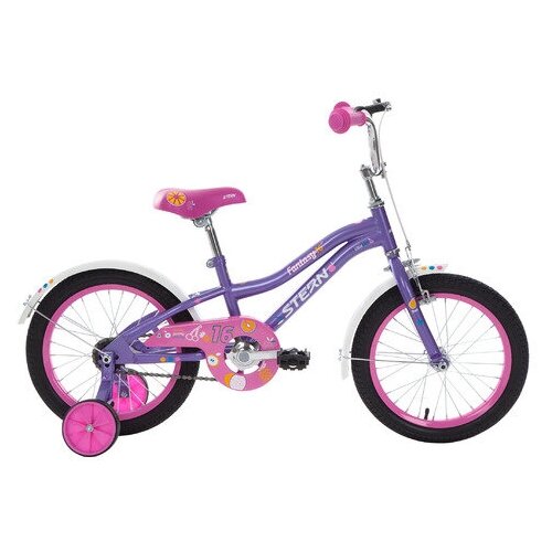 Велосипед STERN Fantasy 16 городской детский колеса 16 фиолетовый 107кг s21estbb028-4l 777000₽