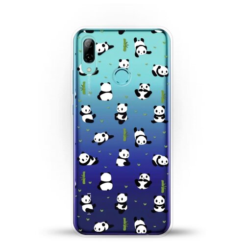 фото Силиконовый чехол панды на huawei p smart (2019) andy & paul