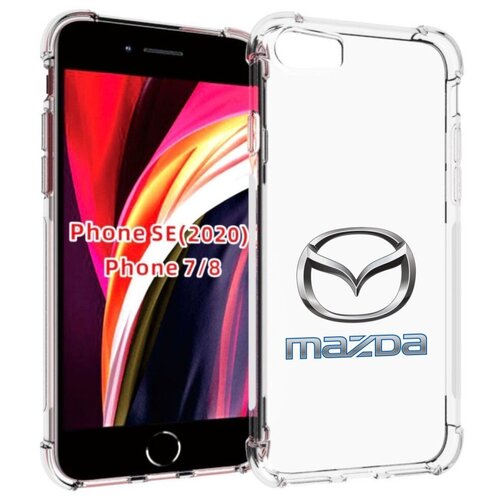 Чехол MyPads mazda-мазда-4 мужской для iPhone 7 4.7 / iPhone 8 / iPhone SE 2 (2020) / Apple iPhone SE3 2022 задняя-панель-накладка-бампер чехол mypads diablo 3 диабло для iphone 7 4 7 iphone 8 iphone se 2 2020 apple iphone se3 2022 задняя панель накладка бампер