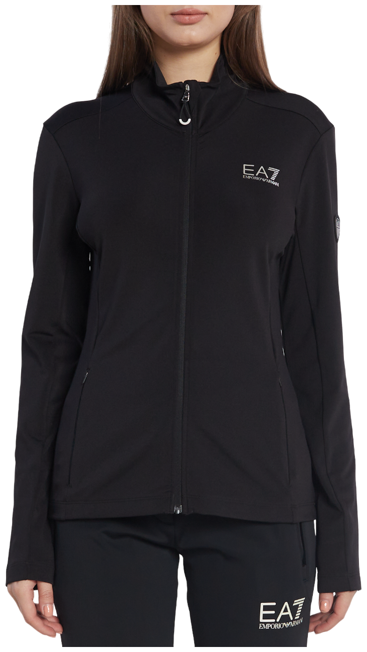 Джемпер горнолыжный EA7 Emporio Armani Powerstrech FZ W Black (US:M) 