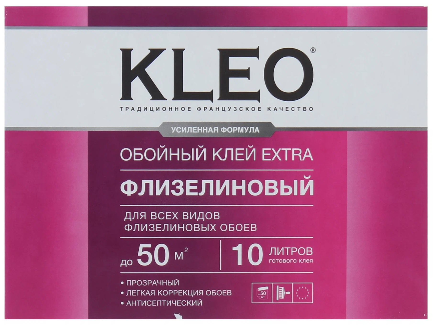 Клей для флизелиновых обоев 04кг 50 м²