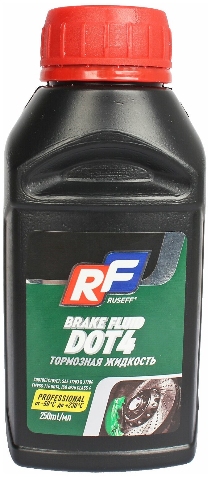 Тормозная жидкость RUSEFF Brake Fluid DOT-4